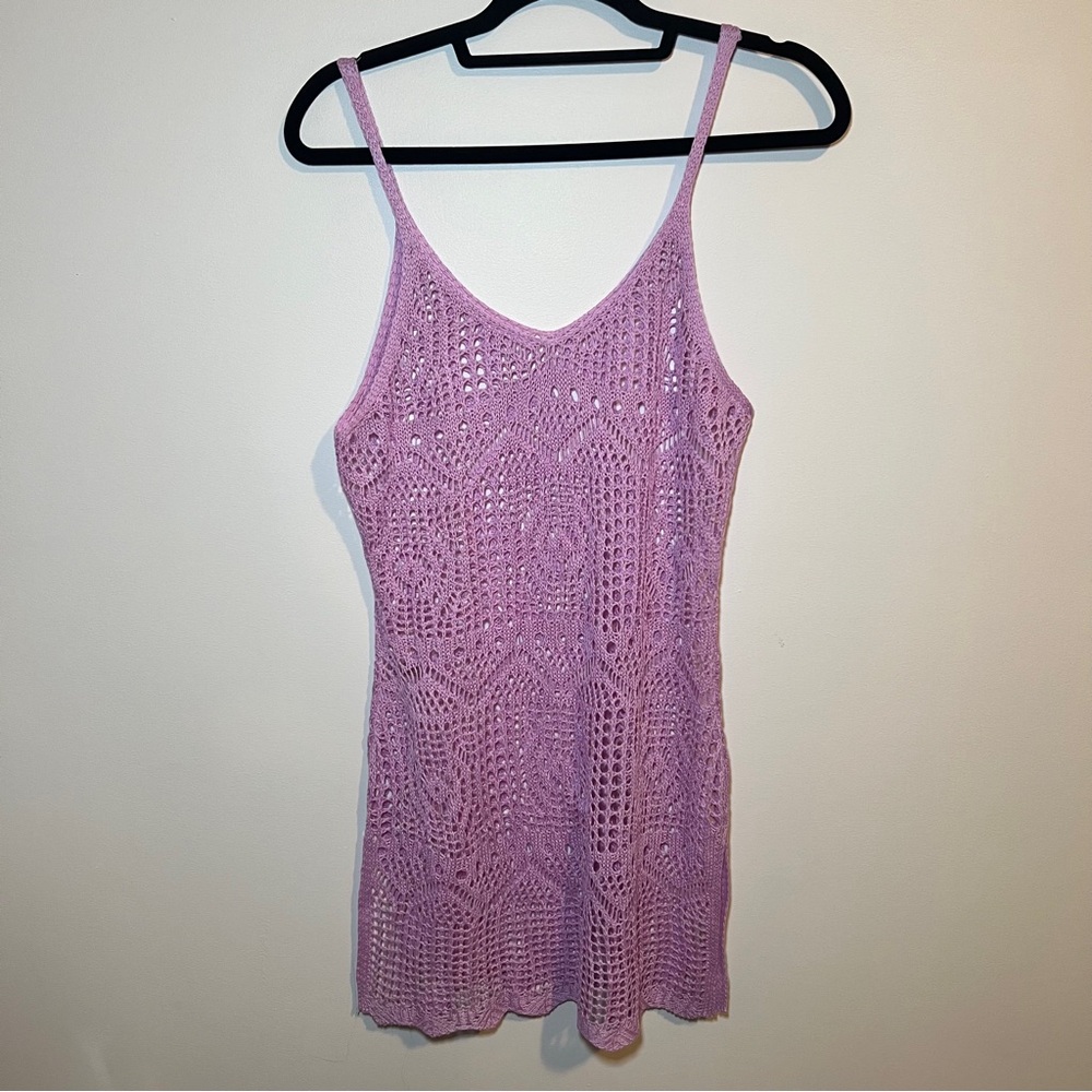 SHEIN Crochet Bathing Suit Cover Up